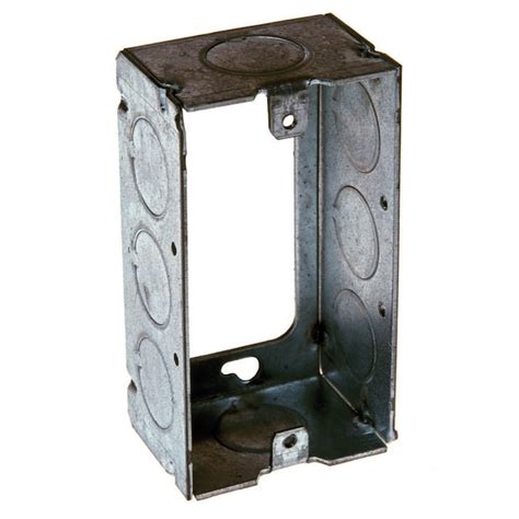 steel electrical box extension|single gang electrical box extender.